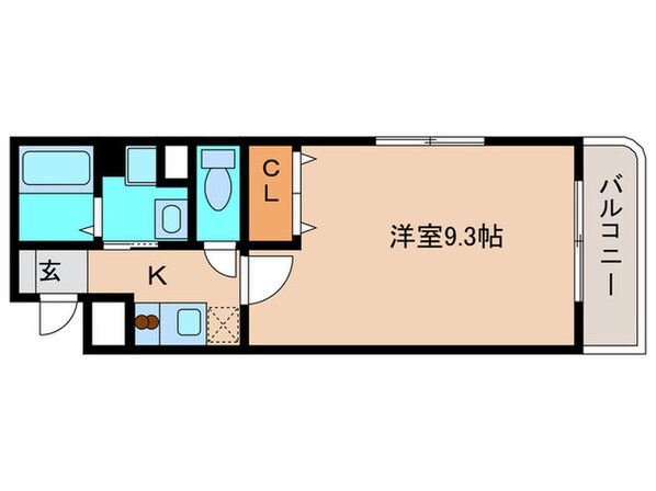 グリーンコートⅢ番館の物件間取画像